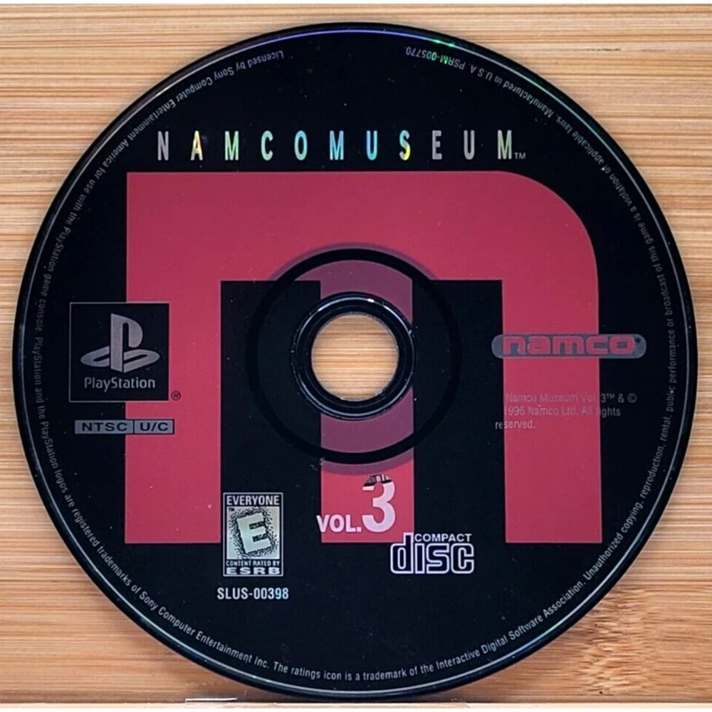 NAMCO MUSEUM VOLUME 3 